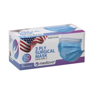 Medava® 3-Ply Surgical Mask | ASTM Level 2