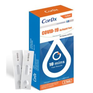 CorDx Tyfast COVID-19 Ag At Home Rapid Test - 2 Pack (OTC)