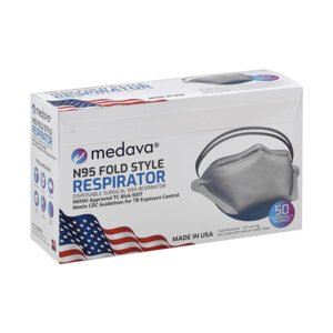 Medava® N95 NIOSH Respirator | Fold Style