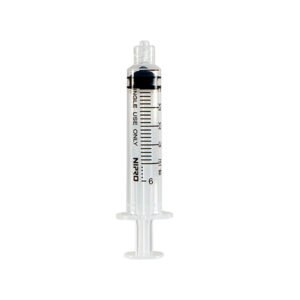 Nipro 5mL Luer Lock Syringe Without Needle