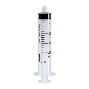 Nipro 20mL Luer Lock Syringe Without Needle